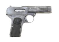 Early Dreyse Model 1907 Semi-Auto Pistol