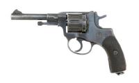 Soviet Model 1895 Nagant Double Action Revolver by Izhevsk