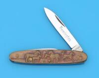 Remington Brass Pocketknife