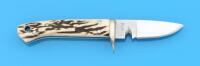 Custom Dunn’s Sporting Goods Quail Knife By Bartlow