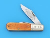 John Russell Commemorative Russell Barlow Folding Knife