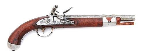 Rare U.S. Model 1817 Flintlock Pistol by Springfield Armory