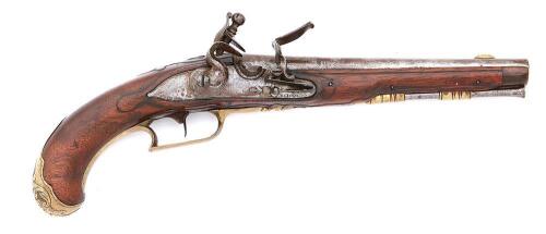 German Flintlock Belt Pistol by Johann Jacob Humburg