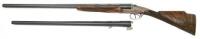 Exquisite Darne V22 Sliding Breech Side-by-Side Shotgun Two Barrel Set