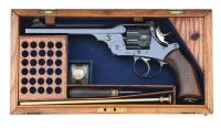 Lovely Cased Webley WG Model 1889 Double Action Revolver