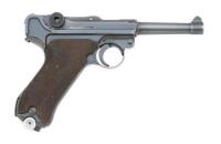 German P.08 Luger byf-Coded Pistol by Mauser