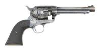 Very Fine Colt Single Action Army Rimfire Conversion Revolver Belonging to Ed Mcgivern