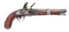 Scarce J. J. Henry U.S. Model 1826-Type Flintlock Pistol - 2
