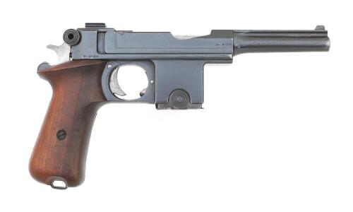 Danish Model 1910/21 Bergmann Semi-Auto Pistol by Pieper