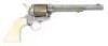 Fabulous Cole Agee Cattle Brand Engraved Silver and Gold Plated Colt Single Action Army Revolver - 2
