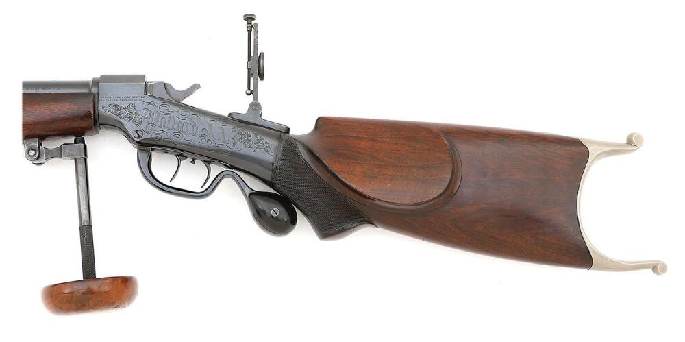 Handsome Marlin Ballard A-1 Mid-Range Single Shot Rifle Customized by ...