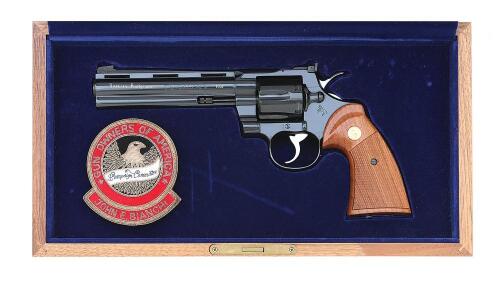 Wonderful Moran Custom Colt Python American Handgunner Edition