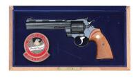 Wonderful Moran Custom Colt Python American Handgunner Edition Revolver Belonging to John Bianchi