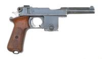 Danish Bergmann Model 1910/21 Semi-Auto Pistol by Haerens Rustkammer