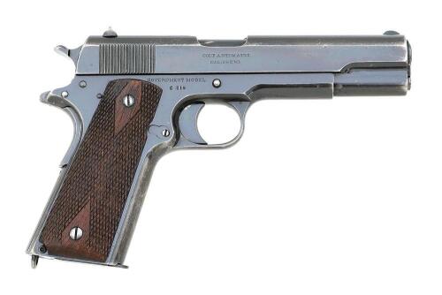 Interesting Early Colt Model 1911 Civilian Government Model Pistol