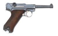 German P.08 Luger S/42 G-Date Pistol by Mauser with Magdeburg Depot Marking