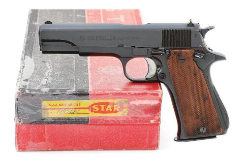 Excellent & Scarce Star Model MMS Semi-Auto Pistol with Original Box & Stock