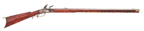 Diminutive Ohio Flintlock Fullstock Sporting Rifle by Vincent