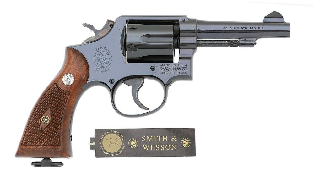 Smith & Wesson リボルバー Very Rare Smith & Wesson Model 11-4 South African Police Revolver