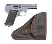 Austrian Military-Accepted Steyr-Pieper Model 1908 Semi-Auto Pistol