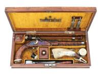 Ornate Contemporary Percussion Sporting Pistol by Buchenroth