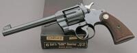 Lovely Colt Officers Model Target Double Action Revolver