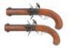 Fine Pair Of Contemporary Swivel Breech Flintlock Double Barrel Pistols by Leonard Day - 2