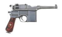 German C96 Semi-Auto Pistol by Mauser Oberndorf