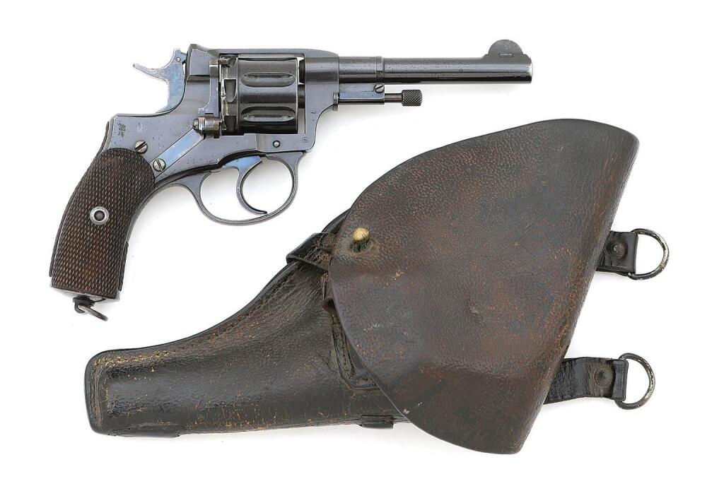 Russian Model 1895 Nagant Double Action Revolver by Tula