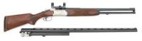 Valmet Model 412S Single Barrel/Double Rifle Two Barrel Set