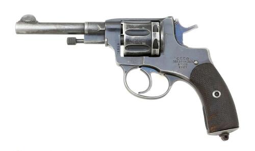 Soviet Model 1895 Nagant Double Action Revolver by Tula