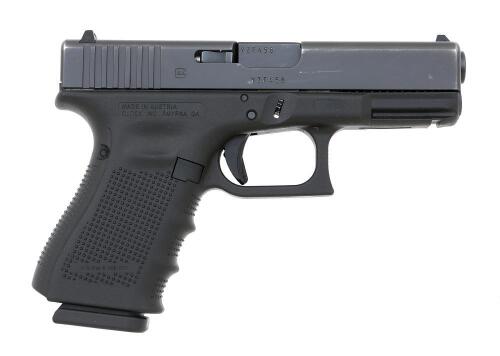 Glock Model 19 Gen 4 Semi-Auto Pistol