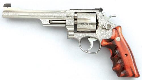 Factory Engraved Smith & Wesson Model 624 First Issue Commemorative Revolver