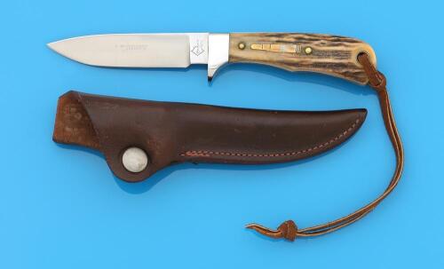 Early Bowen Bullet Shield Hunter Knife