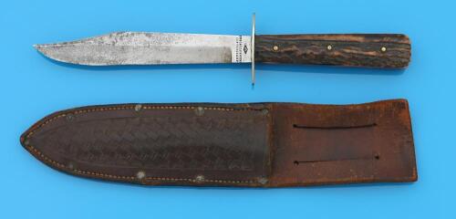 Antique J. Russell Green River Works Bowie