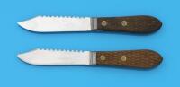 Pair of Russell Green River Works Hunting Knives