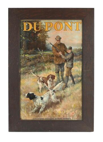 Framed DuPont Powder Print