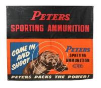 Peters Ammunition Advertising Banner