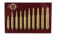 Weatherby Ten Cartridge Lucite Display