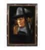 Large John Wayne Velvet Portrait