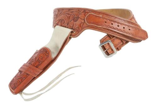 Leather Belt and Holster