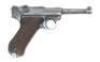 German P.08 Luger S/42 Pistol by Mauser