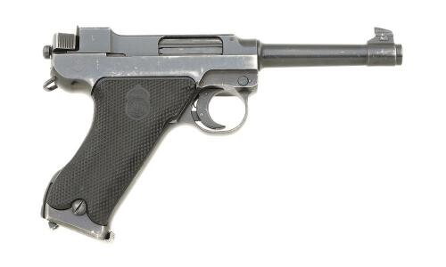 Swedish M40 Lahti Semi-Auto Pistol by Husqvarna