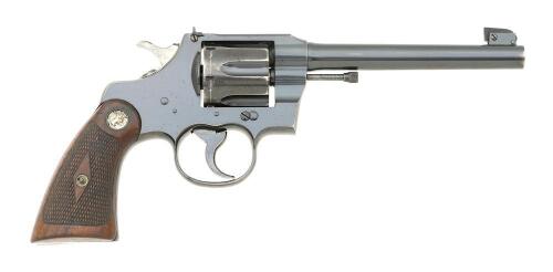 Colt Officers Model Double Action Revolver