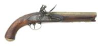 W. Ketland & Co. Brass-Barreled Flintlock Holster Pistol