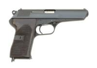 Czechoslovakian Model 52 Semi-Auto Pistol by BRNO