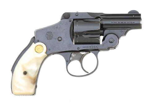 Scarce Smith & Wesson 38 Safety Hammerless Bicycle Revolver