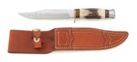 A. Wright & Son Fixed Blade Hunting Knife