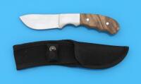Unmarked Fixed Blade Hunting Knife