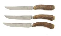 Sheffield Stag Steak Knives